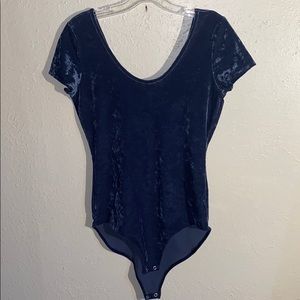 NWT American Eagle Velvet Bodysuit